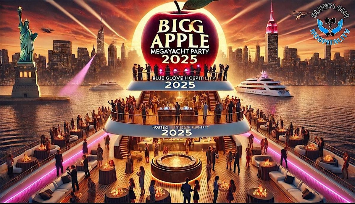 BIG APPLE MEGA-YACHT PARTY 2025 | NYC (Open Bar Available!) BIG APPLE MEGA-YACHT PARTY 2025 | NYC (Open Bar Available!)