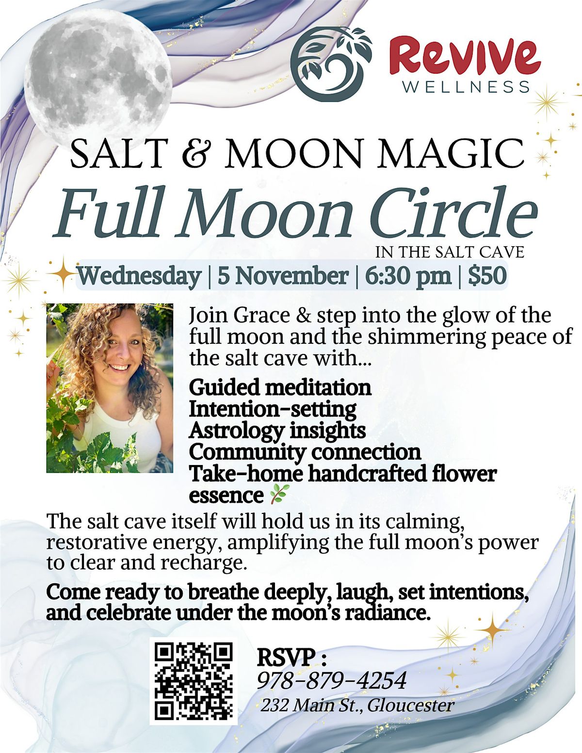 Salt & Moon Magic: A Full Moon Circle in the Cave, 5 November | Event in Gloucester | AllEvents