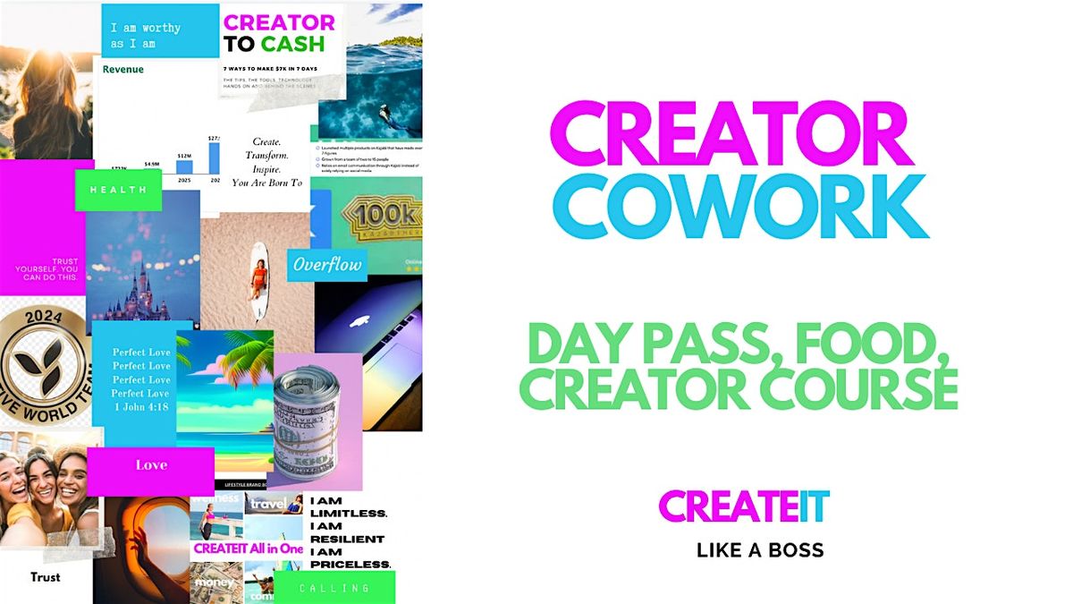 Creator Cowork in Atlanta with Creator Bestie to #CREATEIT Like a Boss, 9 September | Event in Atlanta | AllEvents