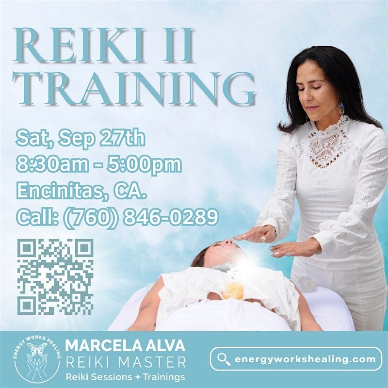 REIKI 2 TRAINING, 27 September | Event in Encinitas | AllEvents