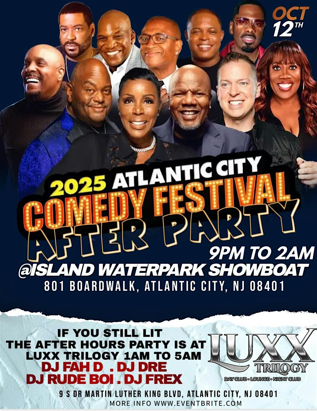 Welcome to AC  COMEDY FESTIVAL After Party | Event in Atlantic City | AllEvents