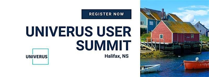 Univerus User Summit - Halifax, 22 October | Event in Halifax | AllEvents