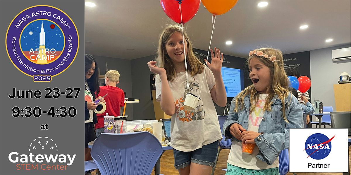 NASA’s ASTRO CAMP® at Gateway(5 Days-June 23-27, 9:30-4:30), 23 June | Event in Springfield | AllEvents