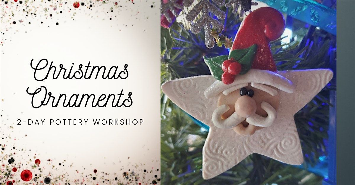 2-Day Pottery Workshop: Christmas Ornaments, 5 November | Event in Atlantic Beach | AllEvents