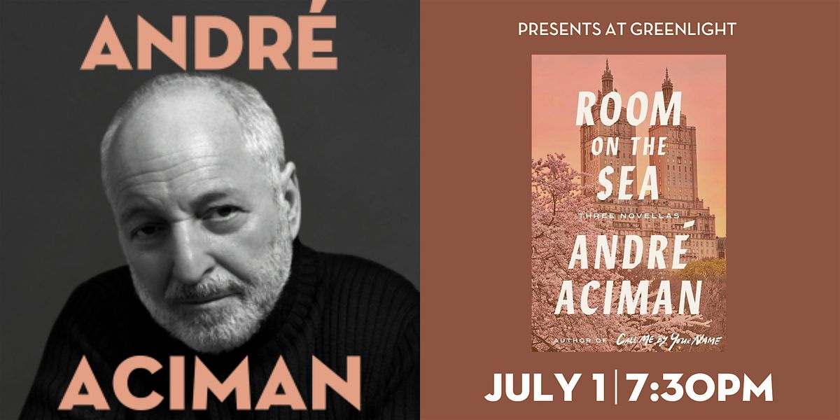 Book Event: André Aciman with Kanishk Tharoor, 1 July | Event in Brooklyn | AllEvents