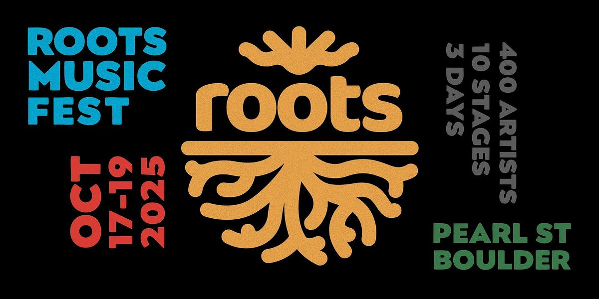 Roots Music Fest 2025  (Oct 17th - 19th), 17 October | Event in Boulder | AllEvents
