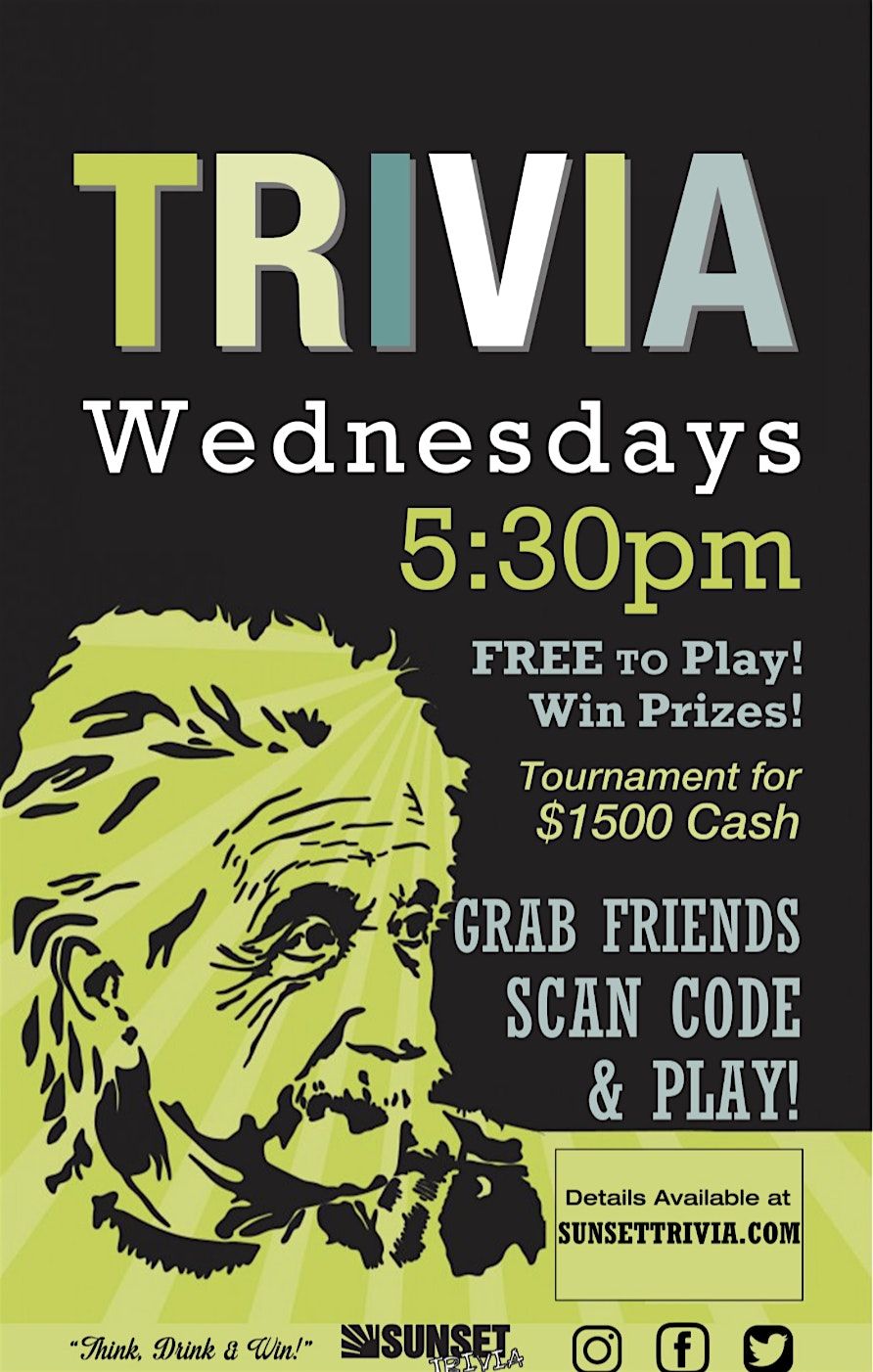 Trivia Night @ Sante Adairius Rustic Ales, 103 Kennedy Dr, Capitola ...