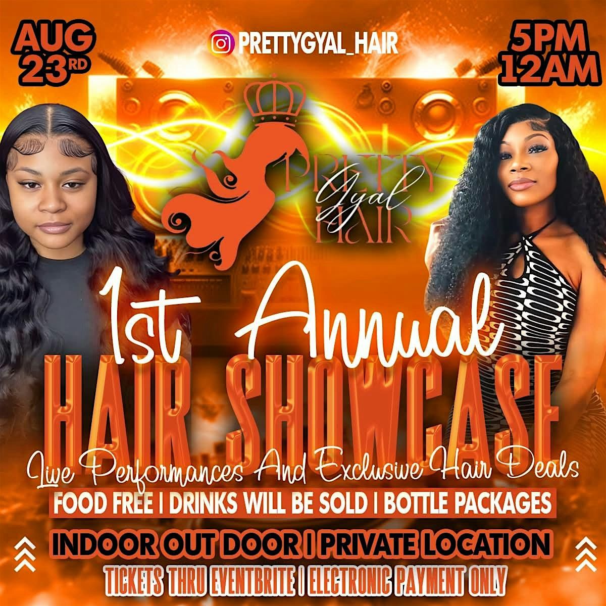 PRETTY GYAL HAIR LLC SHOW CASE, 23 August | Event in Brooklyn | AllEvents