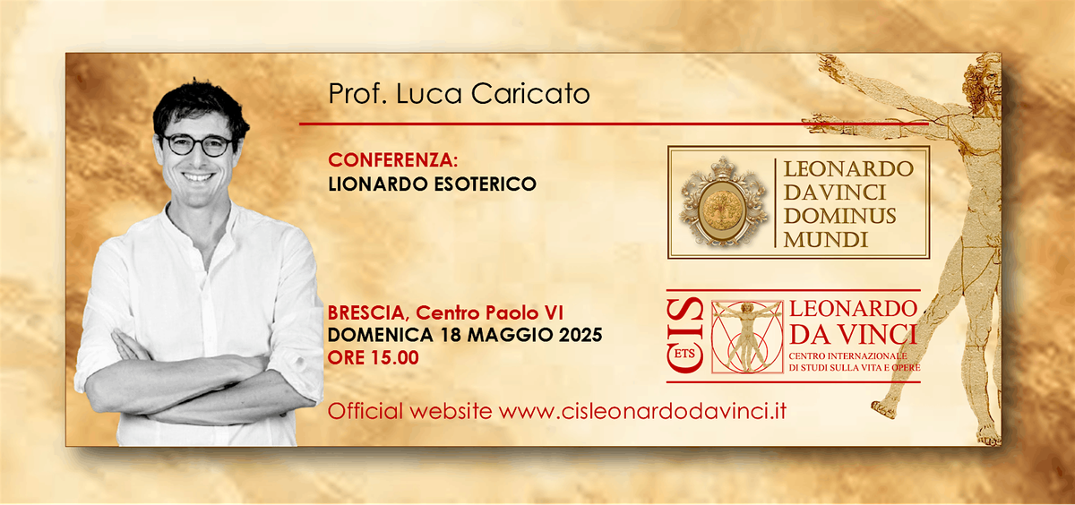 Lionardo esoterico, 18 May | Event in Brescia | AllEvents