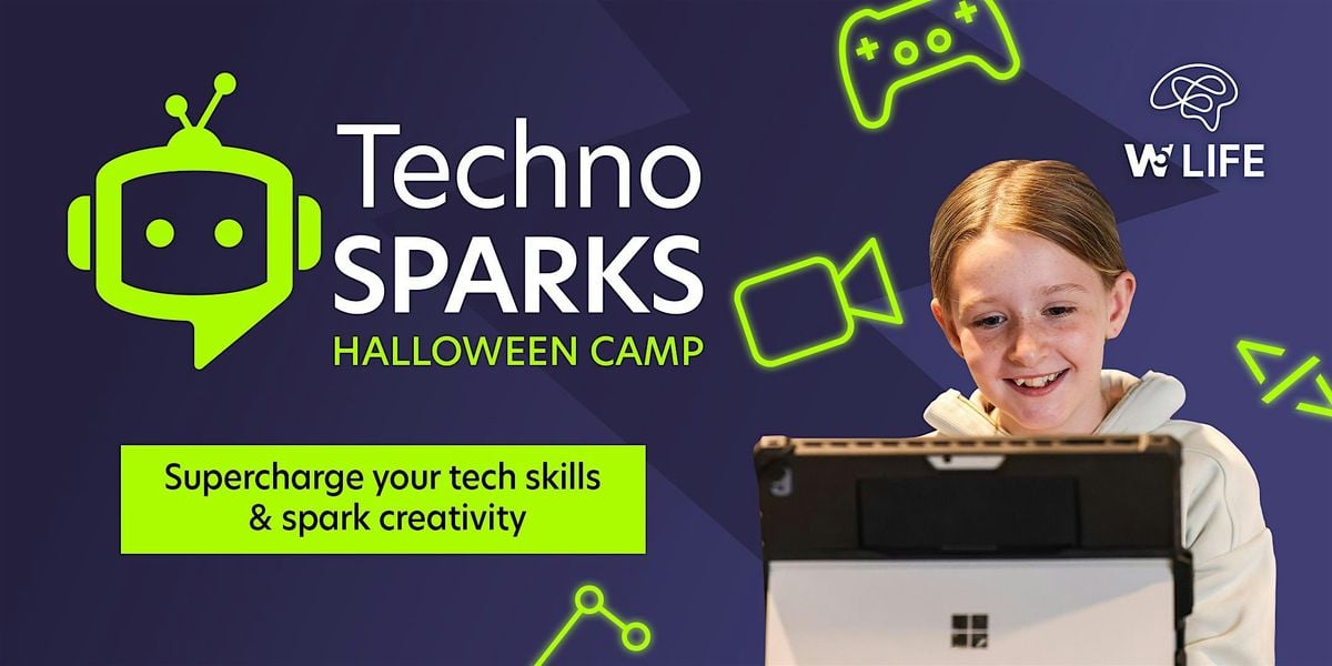 W5 LIFE's Techno Sparks Halloween Camp - 27th, 28th & 30th October 2025, 27 October | Event in Belfast
