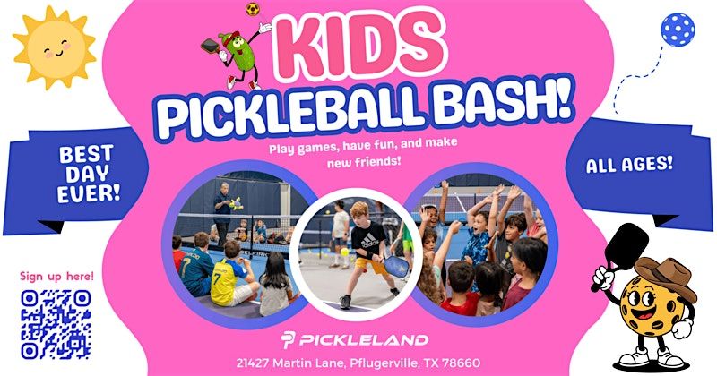 Pickleland Kids Bash!, 17 August | Event in Pflugerville | AllEvents