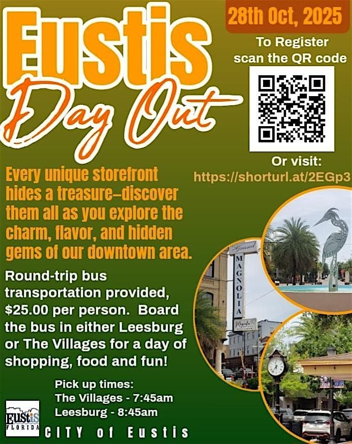Eustis Day Out, 28 October | Event in Eustis | AllEvents