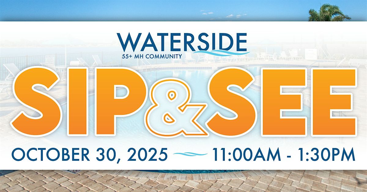 Waterside Sip & See, 30 October | Event in Sebring | AllEvents