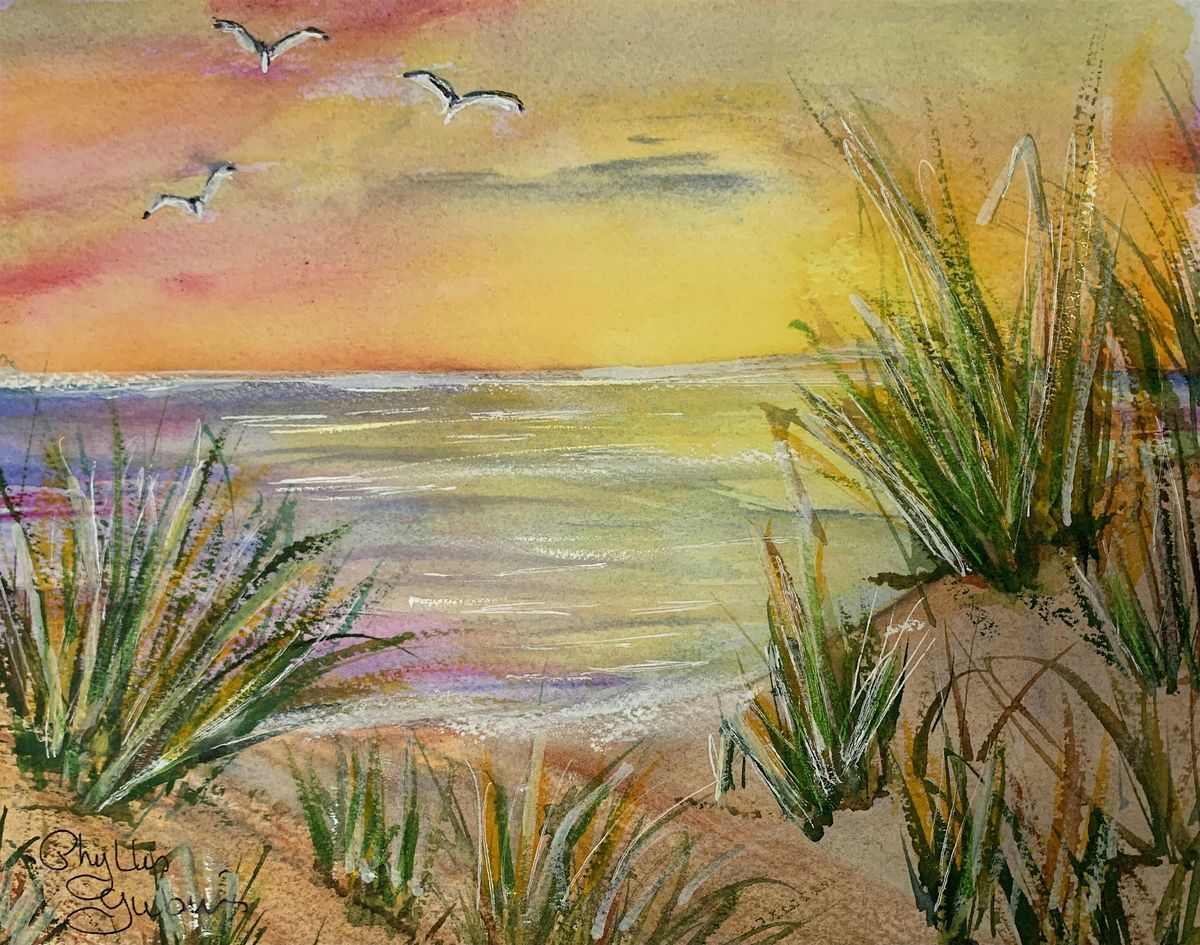 Summer Dunes in Watercolors with Phyllis Gubins, 12 July | Event in Ventura | AllEvents