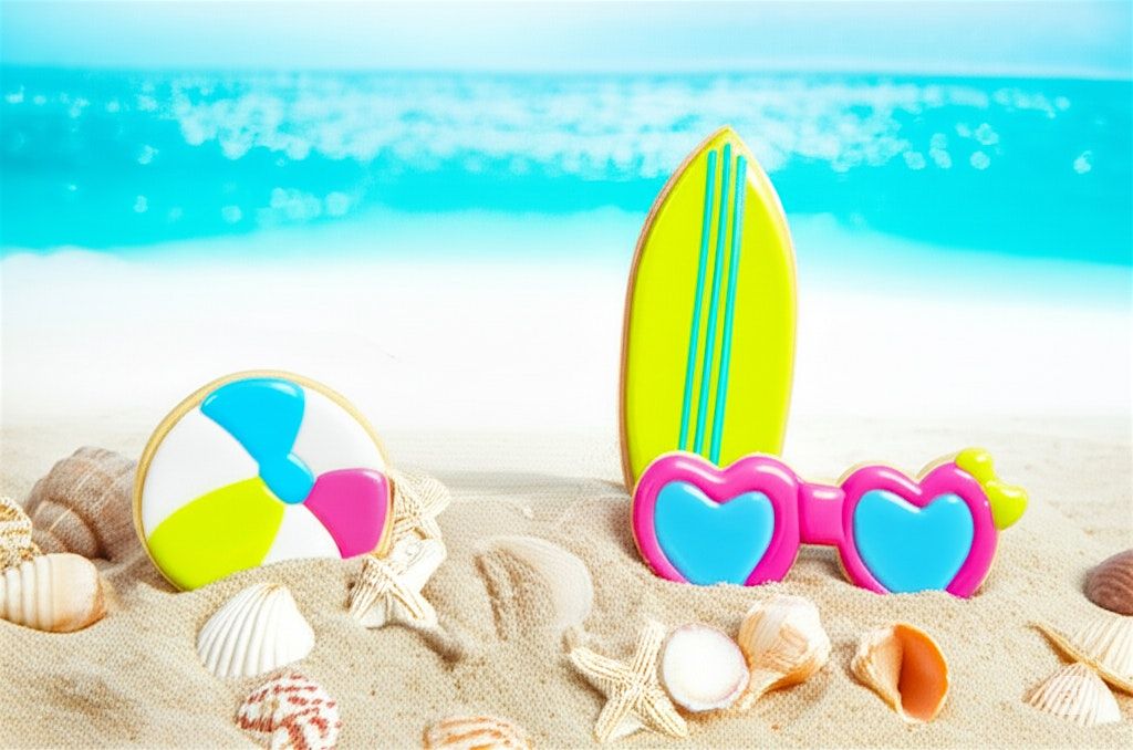 Beach Vibes Kids Cookie Decorating Class, 27 July | Event in Erie | AllEvents