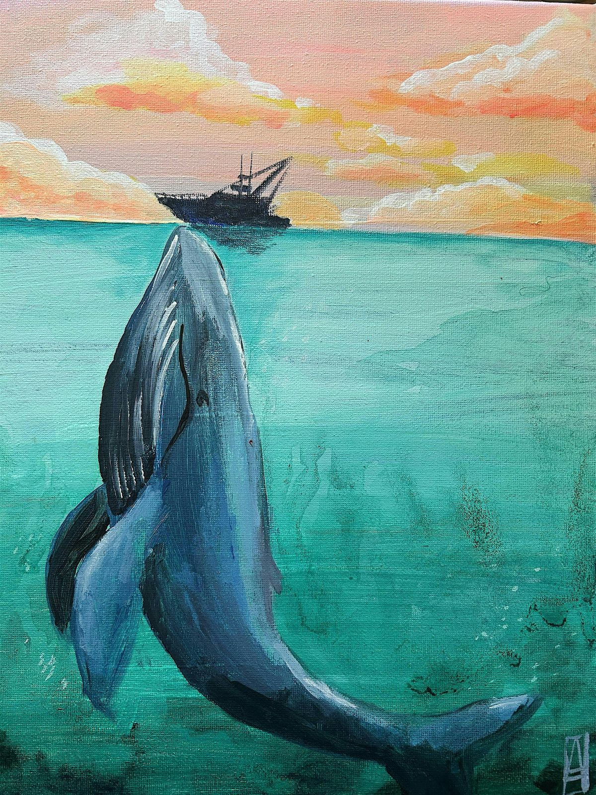 Paint and Sip at the Brewery- Humpback Whale, 14 July | Event in Barnstable | AllEvents