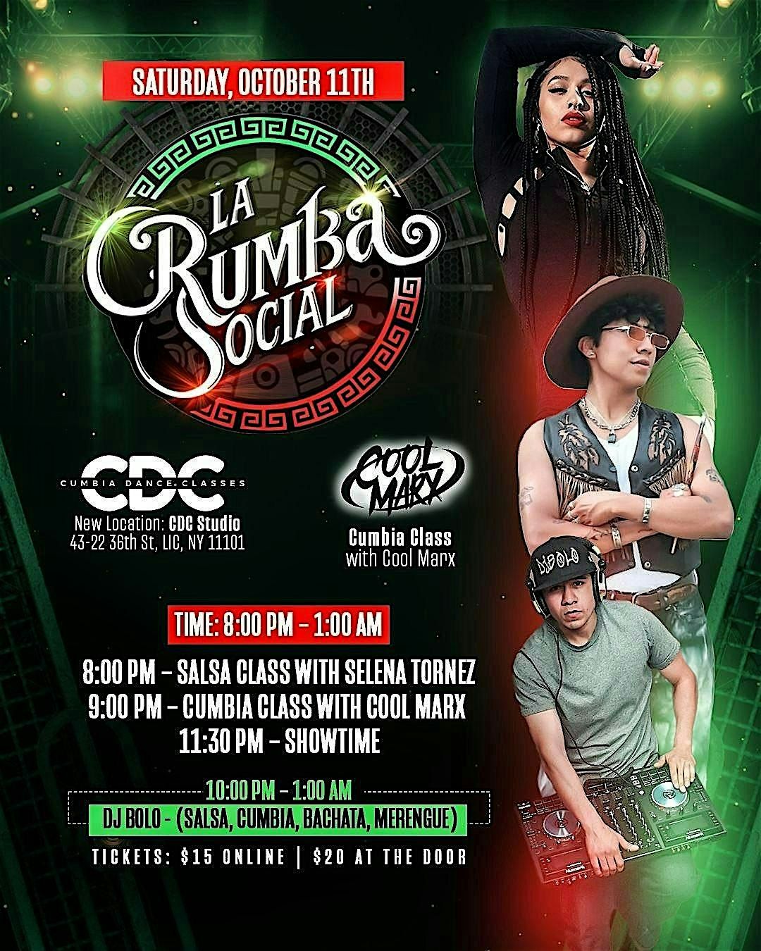 La Rumba Social : October Edition, 11 October | Event in Queens | AllEvents