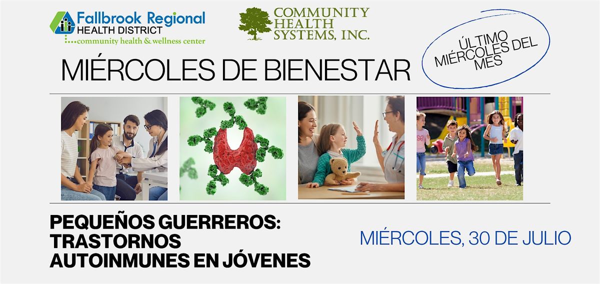 Pequeños Guerreros: Trastornos Autoinmunes en Jóvenes | Event in Fallbrook | AllEvents