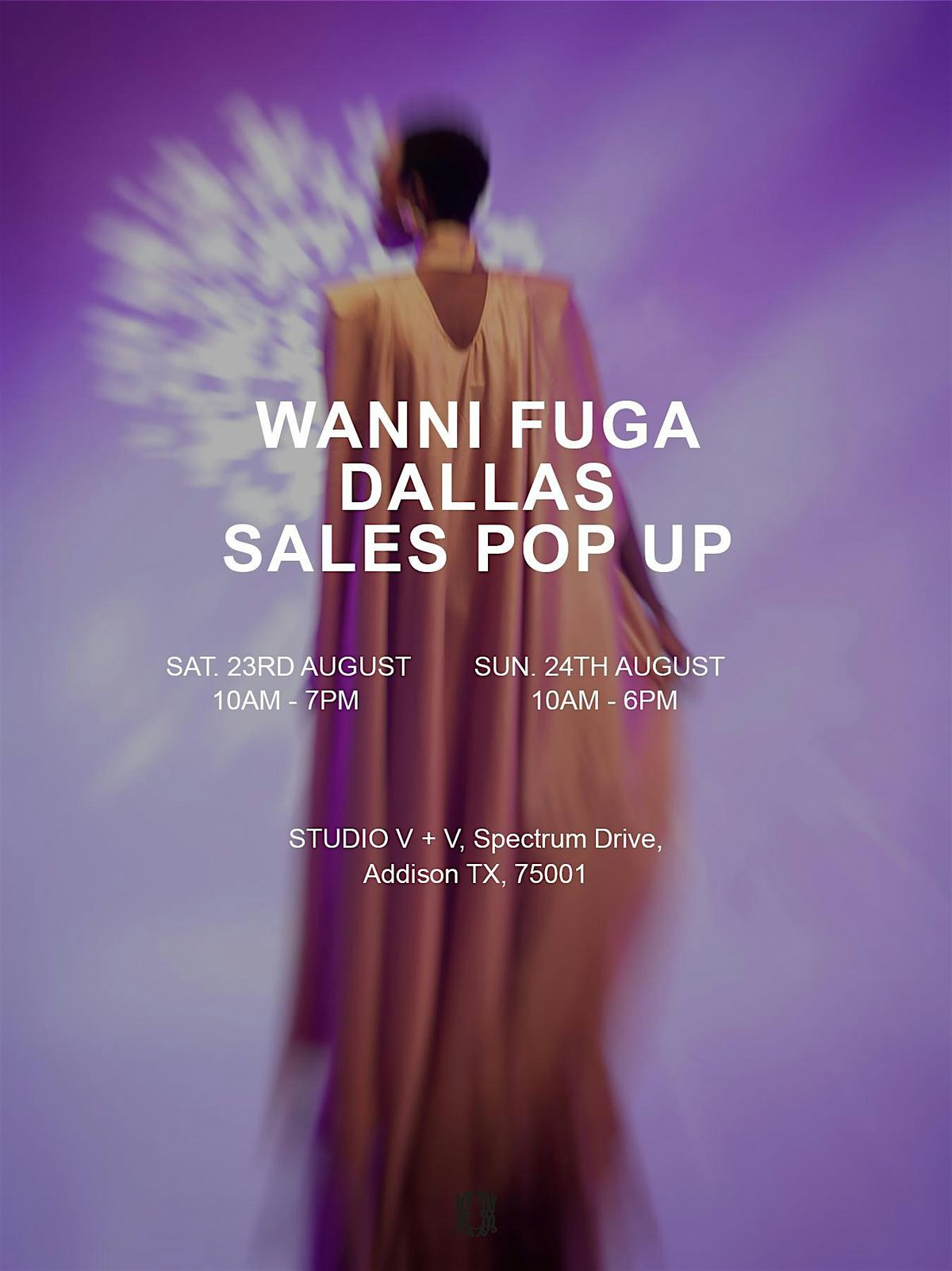 WANNI FUGA DALLAS SALES POP UP, 23 August | Event in Addison | AllEvents