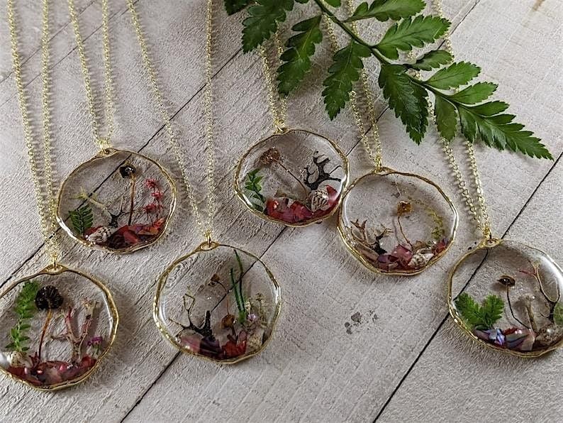 Create your own Resin and Botanical Jewelry, 18 October | Event in Falls Church | AllEvents