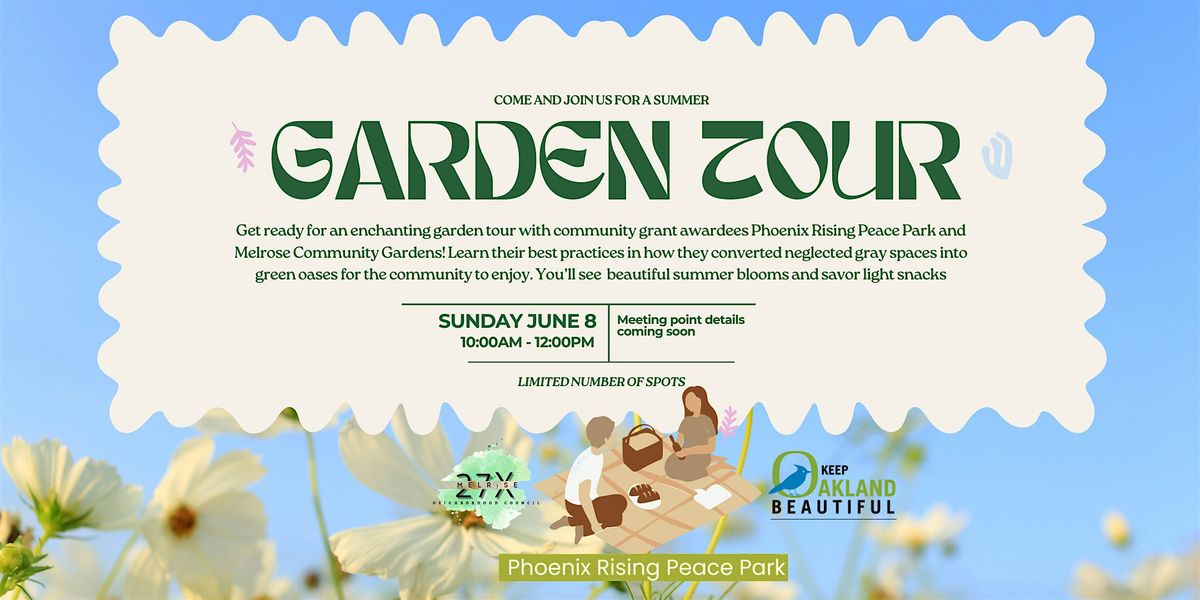 Keep Oakland Beautiful - June Garden Tour, 8 June | Event in Oakland | AllEvents
