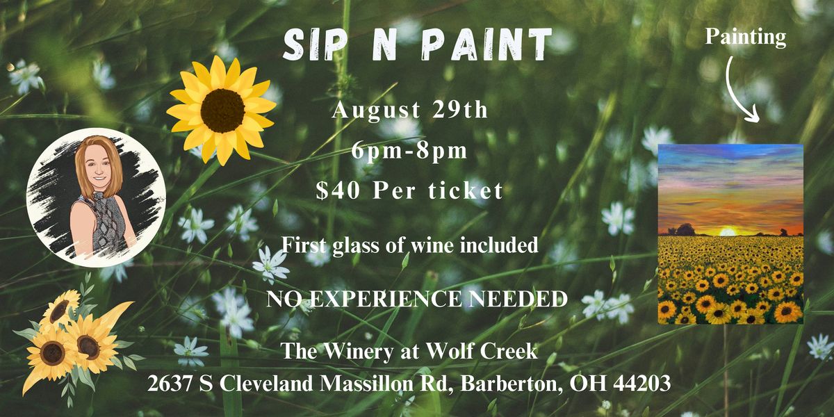 Sip N Paint, 29 August | Event in Barberton | AllEvents