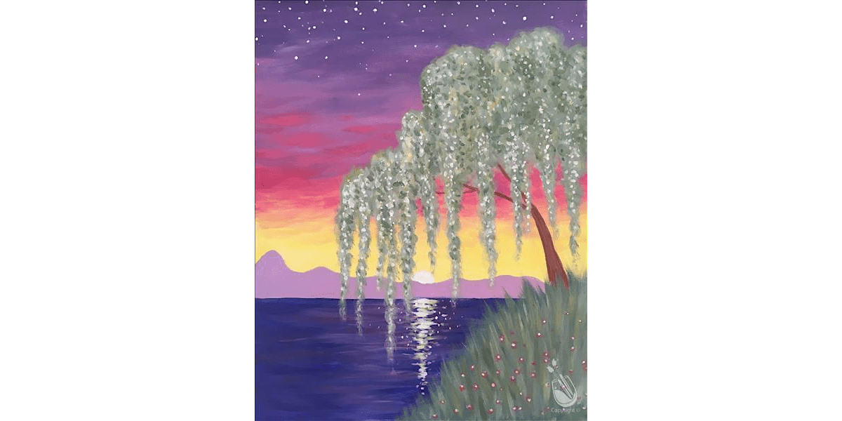 Lakeside Willow - Paint and Sip in Houston | Classpop!™, 18 August | Event in Pearland | AllEvents