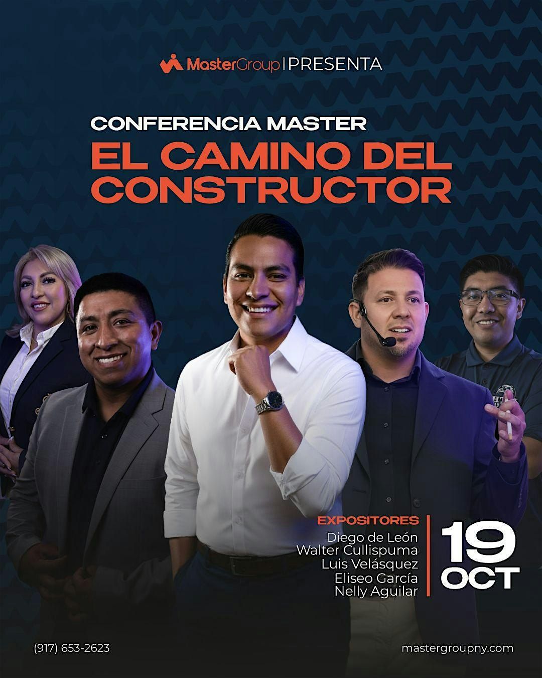 CONFERENCIA MASTER: EL CAMINO DEL CONSTRUCTOR, 19 October | Event in New York | AllEvents