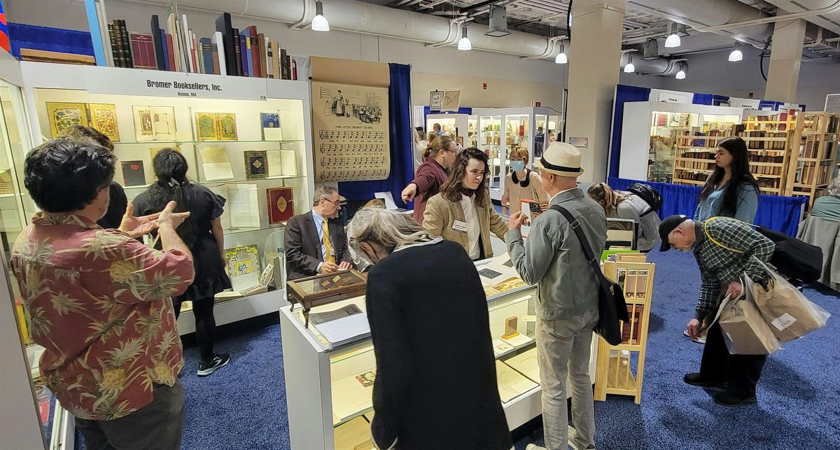 47th ABAA Boston International Antiquarian Book Fair, 7 November | Event in Boston | AllEvents