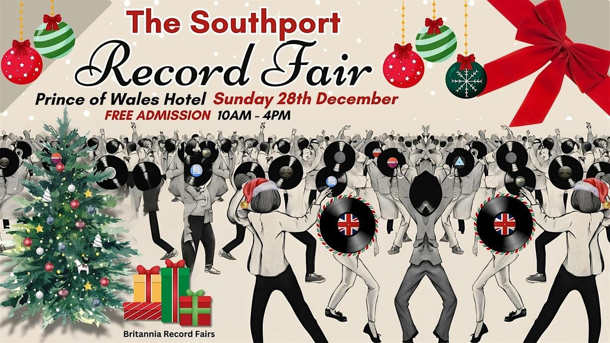 The Southport Christmas Record Fair, 28 December | Event in Southport | AllEvents