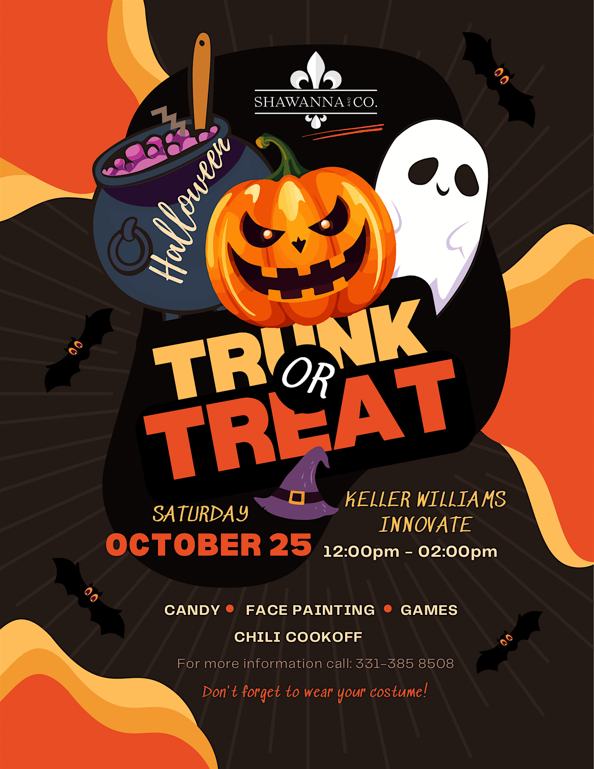 Shawanna & Co. Trunk or Treat & Chili Cookoff, 25 October | Event in Aurora | AllEvents