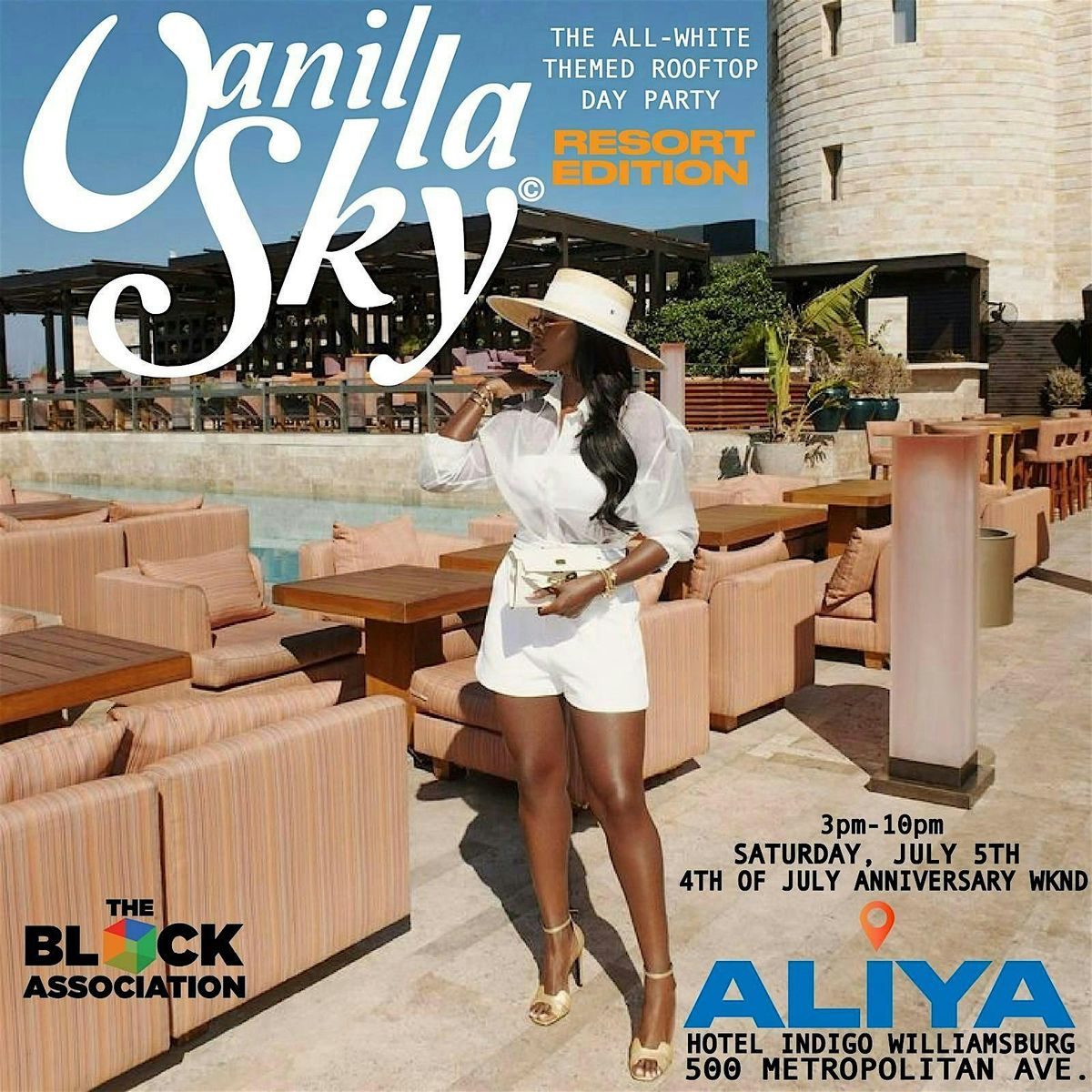 "VANILLA SKY" ALL WHITE THEMED ROOFTOP PARTY, 5 July | Event in Brooklyn | AllEvents