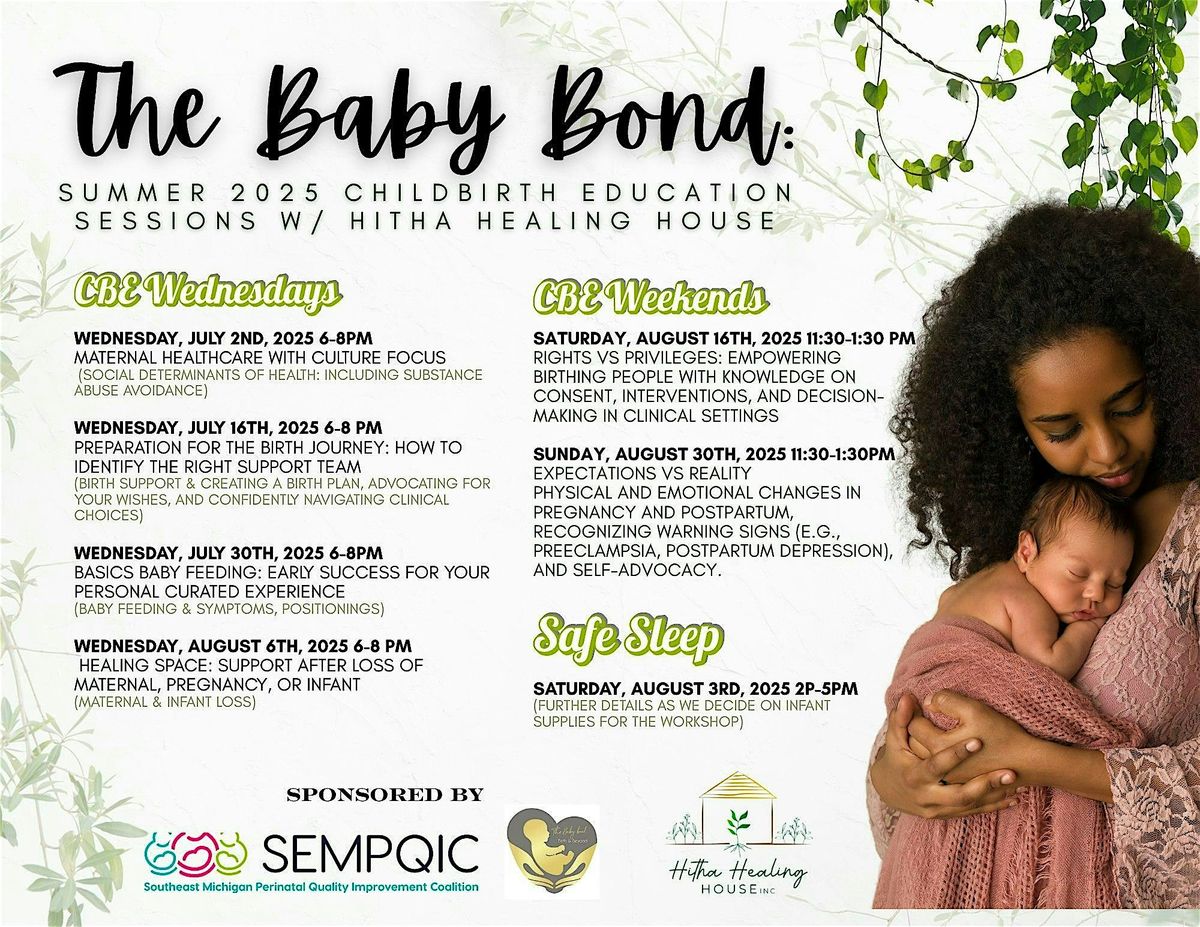 Weekend Birth Ed Series: Expectations vs Reality, 30 August | Event in Detroit | AllEvents