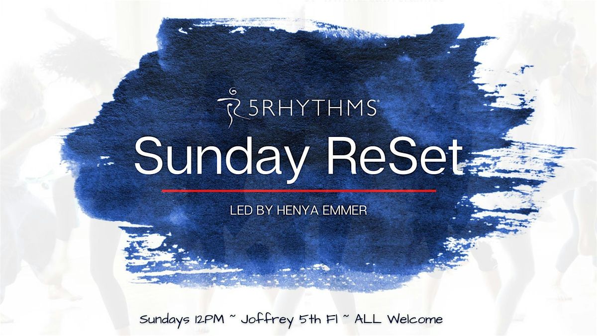 The Sunday ReSet: 5Rhythms® Waves, 17 August | Event in New York | AllEvents