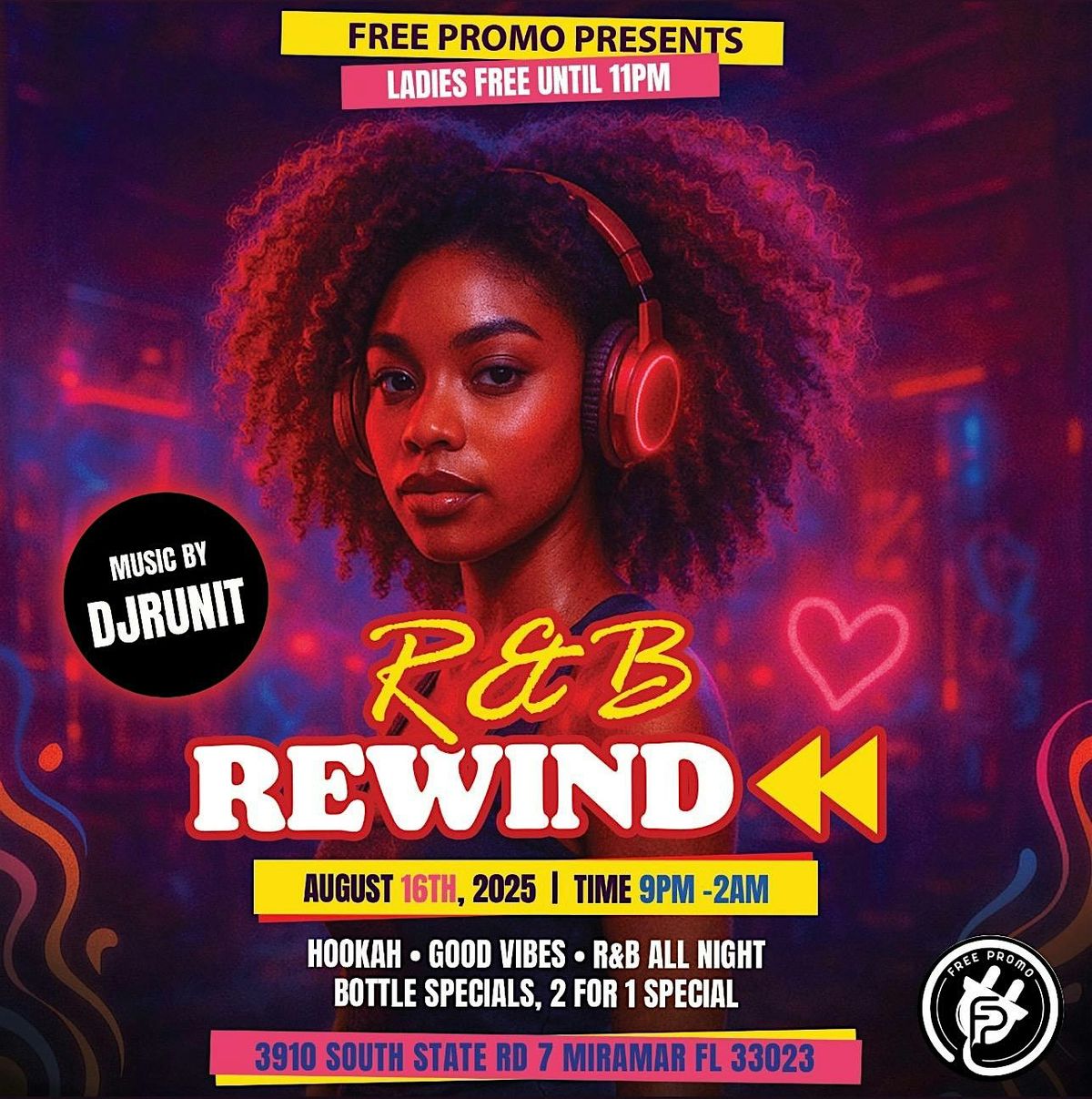 R & B Rewind, 16 August | Event in Miramar | AllEvents