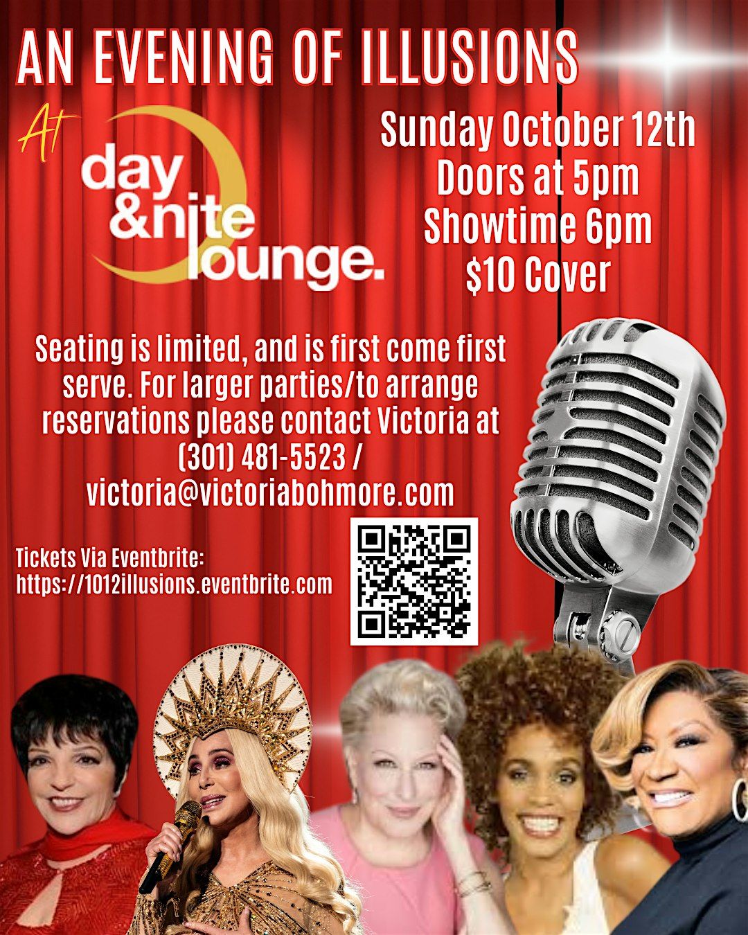 An Evening of Illusions Returns: A Classic Drag Show - October 12th, 12 October | Event in Wappingers Falls