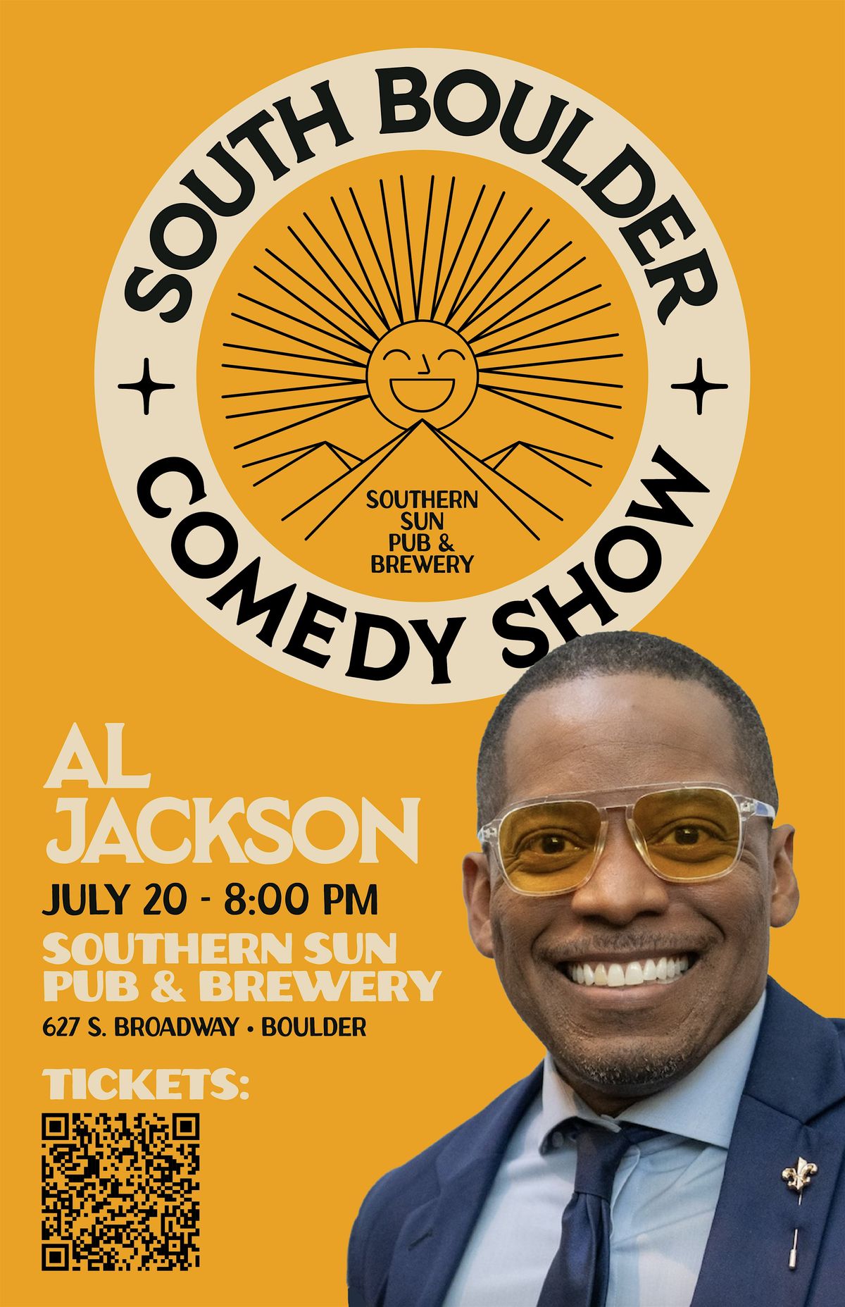 South Boulder Comedy Show- Al Jackson, 20 July | Event in Boulder | AllEvents