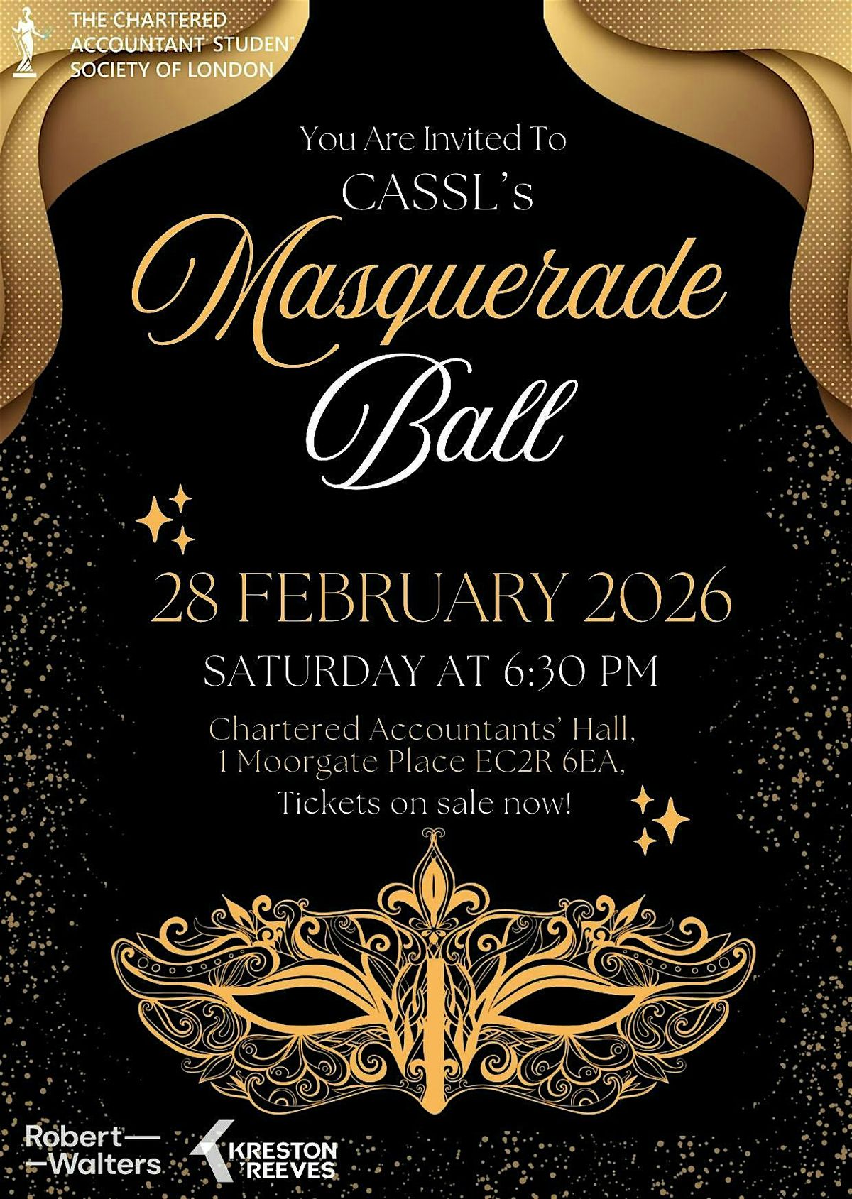 The 2026 CASSL Annual Ball, 28 February | Event in London | AllEvents