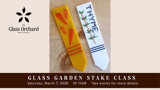 Glass Garden Stake Class At The Glass Orchard Eau Claire