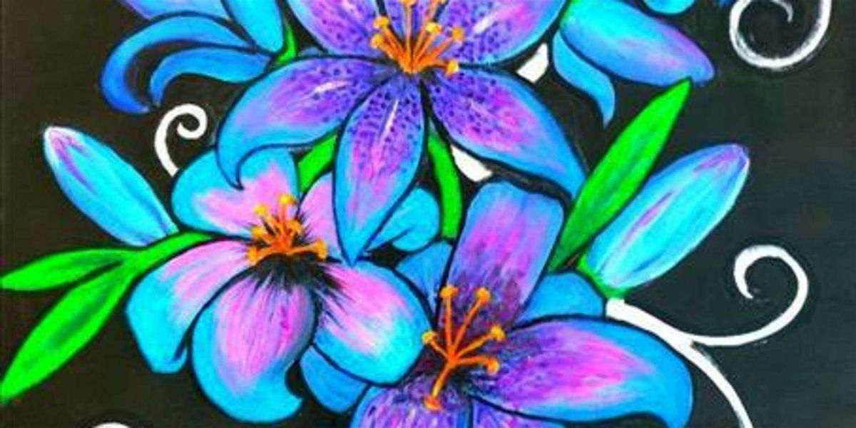 Dramatic Tiger Lily - Paint and Sip by Classpop!™, 30 July | Event in San Antonio | AllEvents