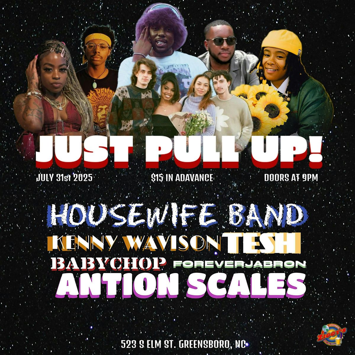 Just Pull Up!, 31 July | Event in Greensboro | AllEvents