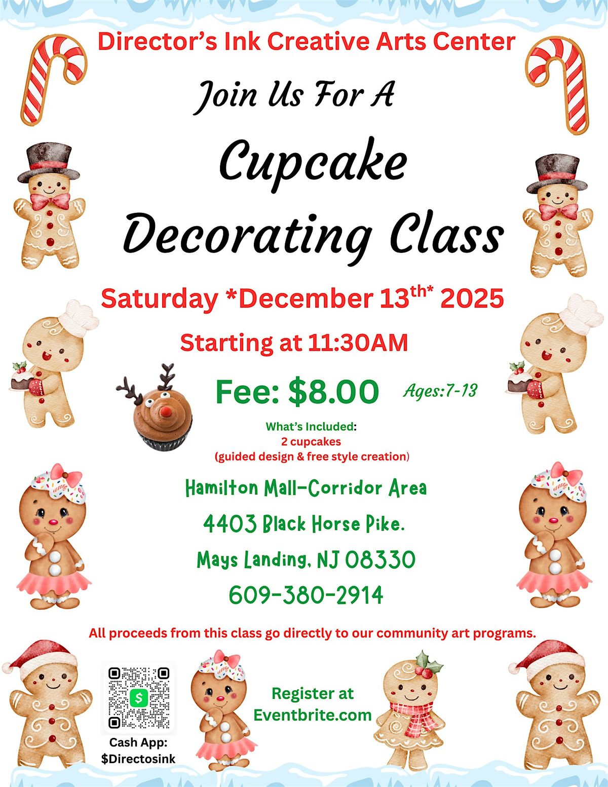 Cupcake Decorating Class, 13 December | Event in Mays Landing | AllEvents