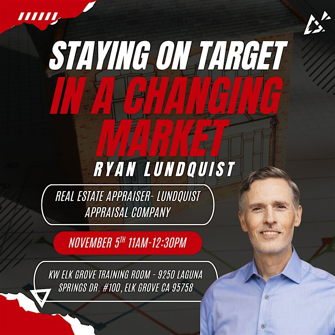 Staying on Track in a Changing Market w/ Ryan Lundquist, 5 November | Event in Elk Grove | AllEvents