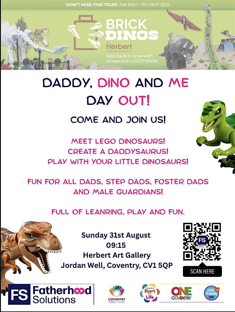 Daddy and Dino Day, 31 August | Event in Coventry | AllEvents