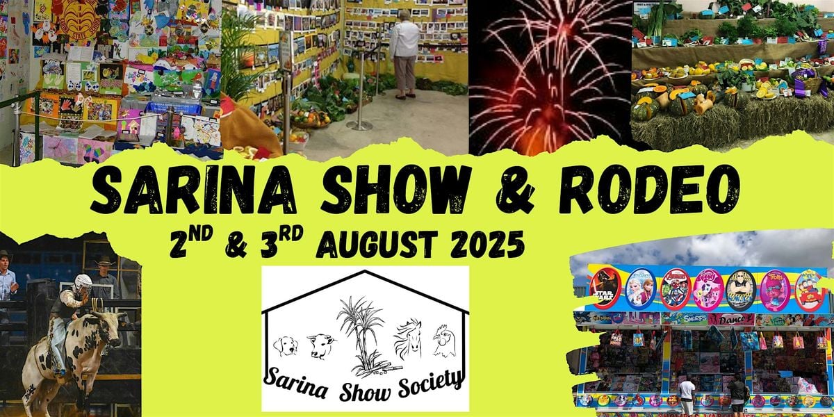 Sarina Annual Show & Rodeo 2025, 2 August | Event in Sarina | AllEvents