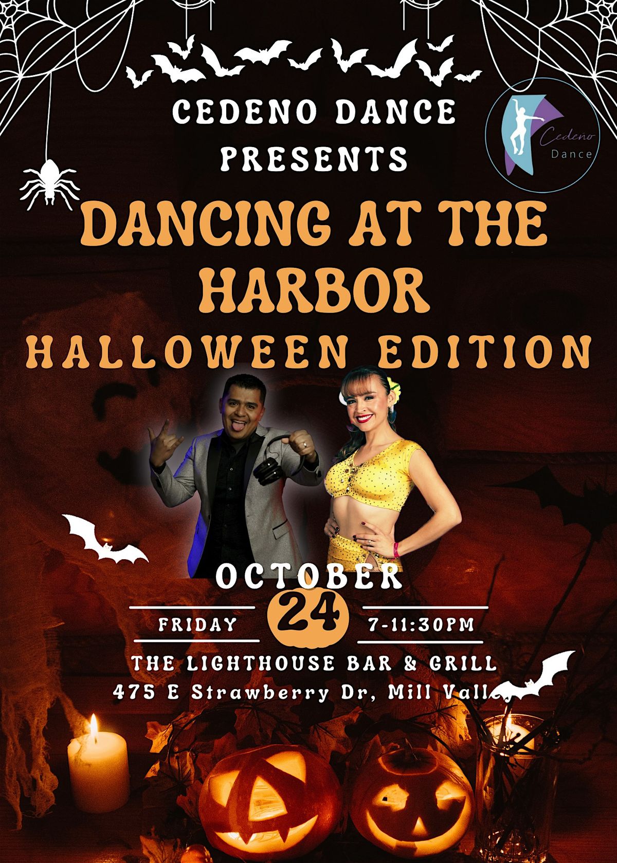 DANCING AT THE HARBOR HALLOWEEN EDITION, 24 October | Event in mill valley | AllEvents