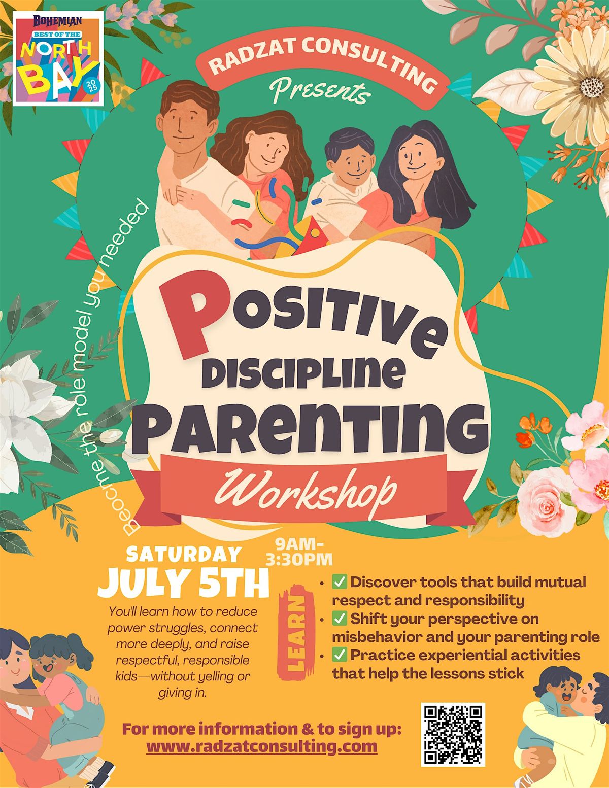 Kind & Firm Positive Discipline Workshop, 5 July | Event in Sebastopol | AllEvents