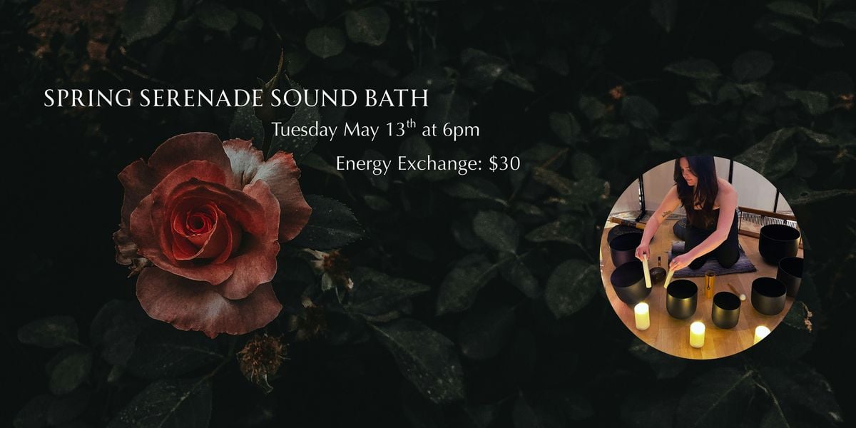 Spring Serenade Sound Bath, 13 May | Event in Warminster | AllEvents