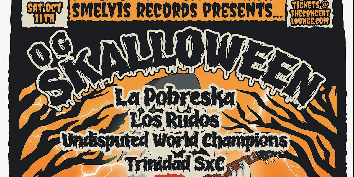 Skalloween! La Pobreska, Los Rudos, plus more!, 11 October | Event in Riverside | AllEvents