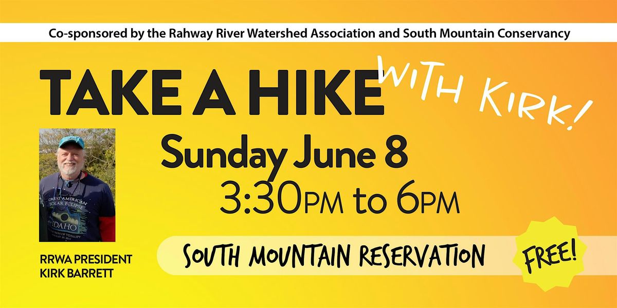 Hike in South Mountain Reservation with Kirk Barrett from the RRWA, 8 June | Event in West Orange | AllEvents